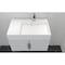 Castello Usa Amazon 30-inch White Right Vanity Set with White Top and Chrome Handles CB-MC-30W-CHR-2056R-WH - alternate 2